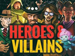 KlaverCasino Heroes & Villains Week